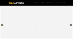 Desktop Screenshot of kepesarchitecture.com